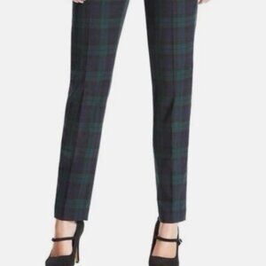 Ann Taylor Loft Marisa Green Plaid Pant - Size 8